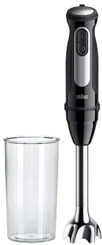Блендер погружной Braun MultiQuick 5 Pro MQ55001MBK 1000Вт черный/серебристый — фото 1