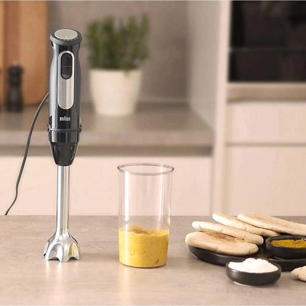 Блендер погружной Braun MultiQuick 5 Pro MQ55001MBK 1000Вт черный/серебристый — миниатюра 5