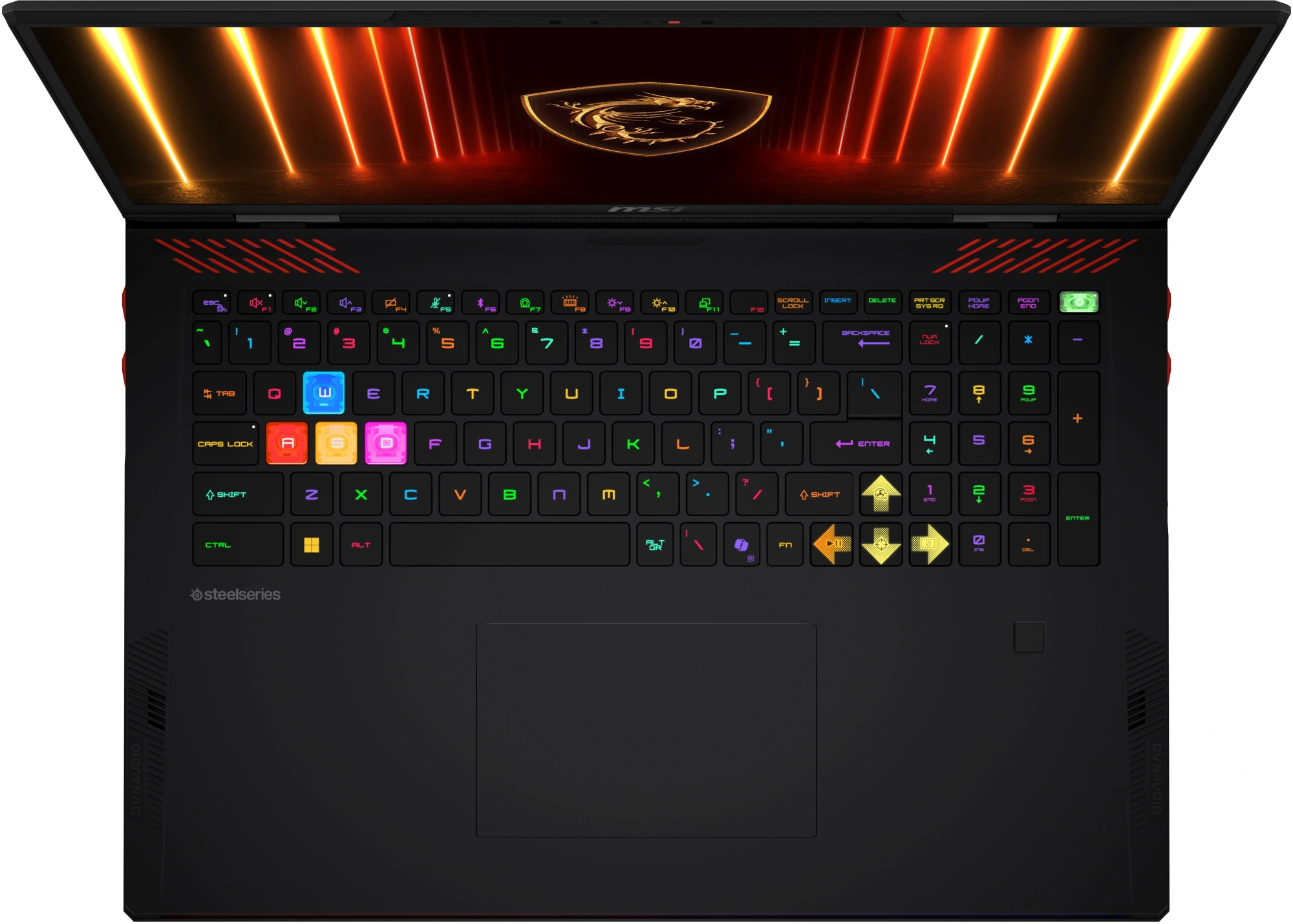 Ноутбук MSI Raider 18 HX AI A2XWIG-420US Core Ultra 9 285HX 32Gb SSD1Tb NVIDIA GeForce RTX5080 16Gb 18" IPS QHD+ (2560x1600) Windows 11 Multi Language black WiFi BT Cam — миниатюра 4