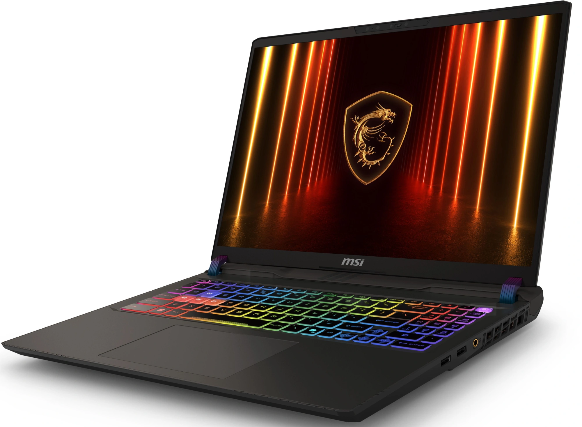 Ноутбук MSI Vector 16 HX AI A2XWHG-275US Core Ultra 7 255HX 16Gb SSD1Tb NVIDIA GeForce RTX5070Ti 12Gb 16" IPS FHD+ (1920x1200) Windows 11 Multi Language grey space WiFi BT Cam — миниатюра 2