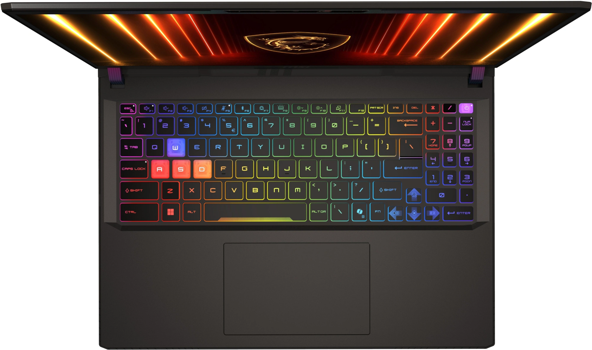 Ноутбук MSI Vector 16 HX AI A2XWHG-275US Core Ultra 7 255HX 16Gb SSD1Tb NVIDIA GeForce RTX5070Ti 12Gb 16" IPS FHD+ (1920x1200) Windows 11 Multi Language grey space WiFi BT Cam — миниатюра 4