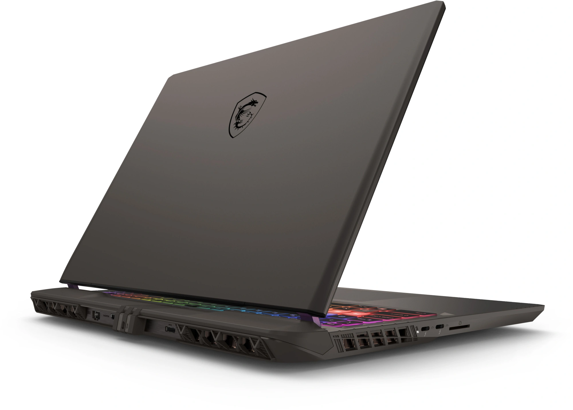 Ноутбук MSI Vector 16 HX AI A2XWHG-275US Core Ultra 7 255HX 16Gb SSD1Tb NVIDIA GeForce RTX5070Ti 12Gb 16" IPS FHD+ (1920x1200) Windows 11 Multi Language grey space WiFi BT Cam — миниатюра 6