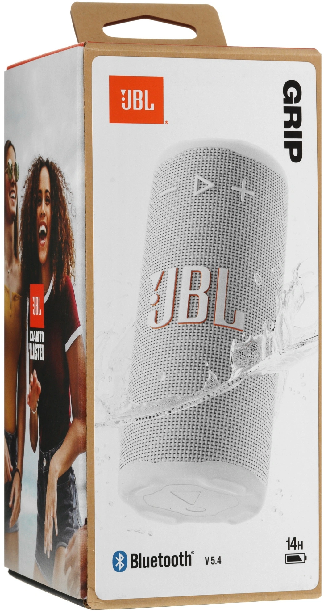 Колонка порт. JBL Grip белый 16W 1.0 BT 2600mAh (без.бат) (JBLGRIPWHT) — миниатюра 12