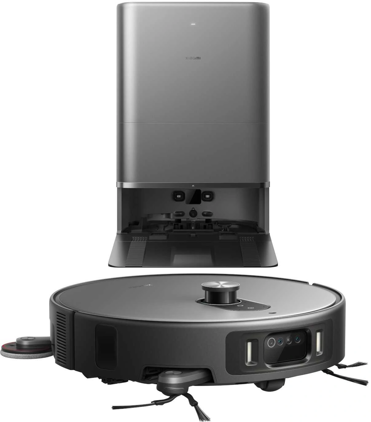 Пылесос-робот Xiaomi Robot Vacuum 6 Max EU 70Вт серый (в компл.:1мешок) — миниатюра 5