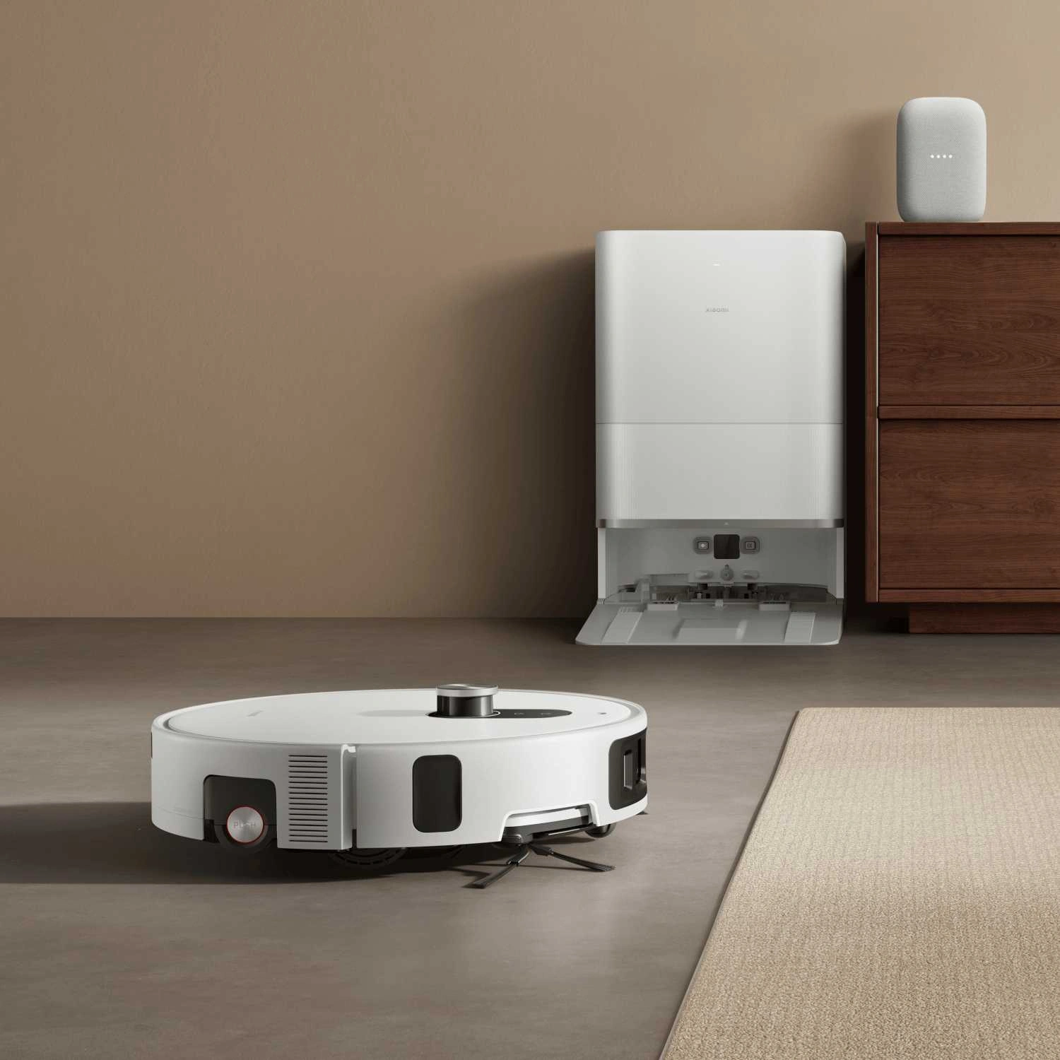 Пылесос-робот Xiaomi Robot Vacuum 6 Pro 70Вт белый (в компл.:1мешок) — миниатюра 6