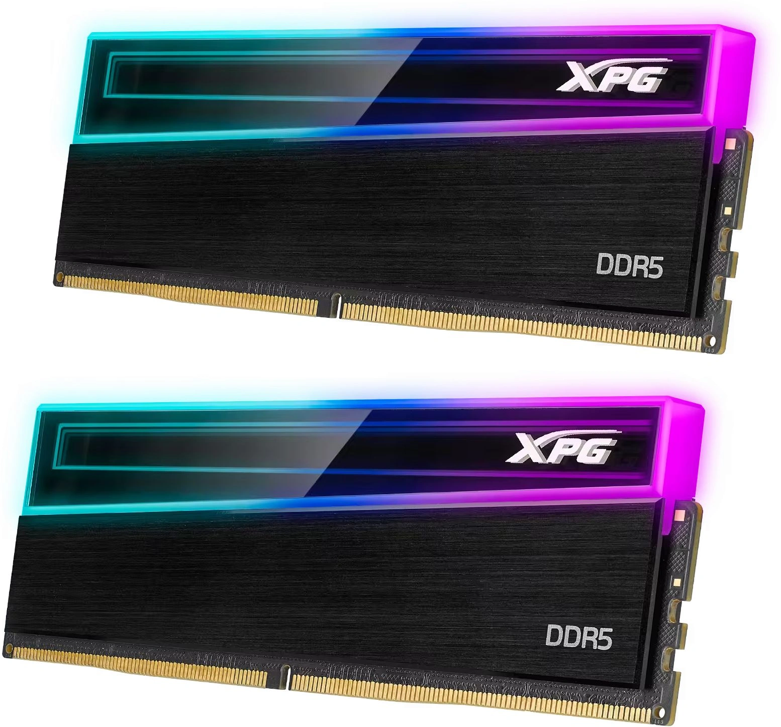 Память DDR5 2x16GB 6000MHz A-Data AX5U6000C4816G-DCNKRBK XPG Novakey RGB RTL Gaming PC5-48000 CL48 DIMM UDIMM ECC 288-pin 1.25В kit single rank с радиатором Ret — миниатюра 5