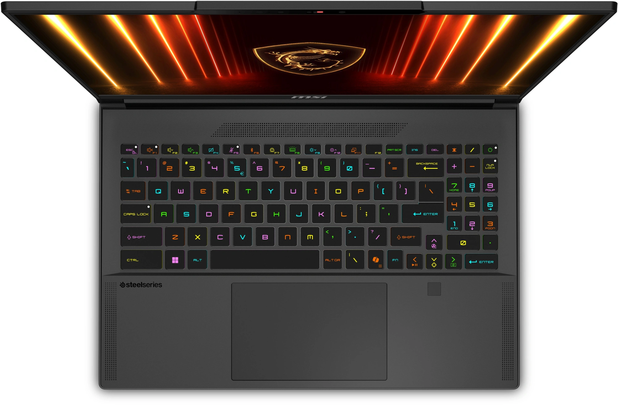 Ноутбук MSI Stealth A16 AI+ A3HWHG-239XRU Ryzen AI 9 365 32Gb SSD1Tb NVIDIA GeForce RTX5070Ti 12Gb 16" OLED QHD+ (2560x1600) без ОС black WiFi BT Cam (9S7-15FL35-239) — миниатюра 4