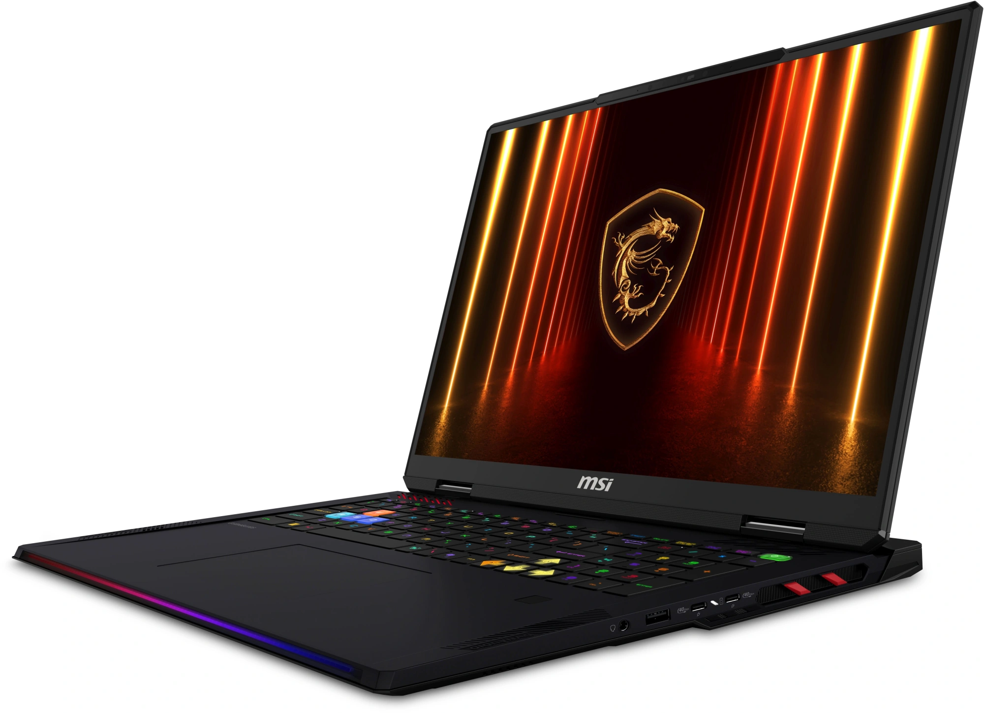 Ноутбук MSI Raider A18 HX A8WHG-409RU Ryzen 9 8940HX 32Gb SSD1Tb NVIDIA GeForce RTX5070Ti 12Gb 18" IPS QHD+ (2560x1600) Windows 11 Home black WiFi BT Cam (9S7-182L32-409) — миниатюра 11