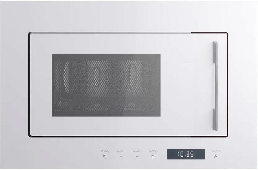 Микроволновая печь Lex BIMO 20.07N 20л. 800Вт белый (встраиваемая) — миниатюра 3