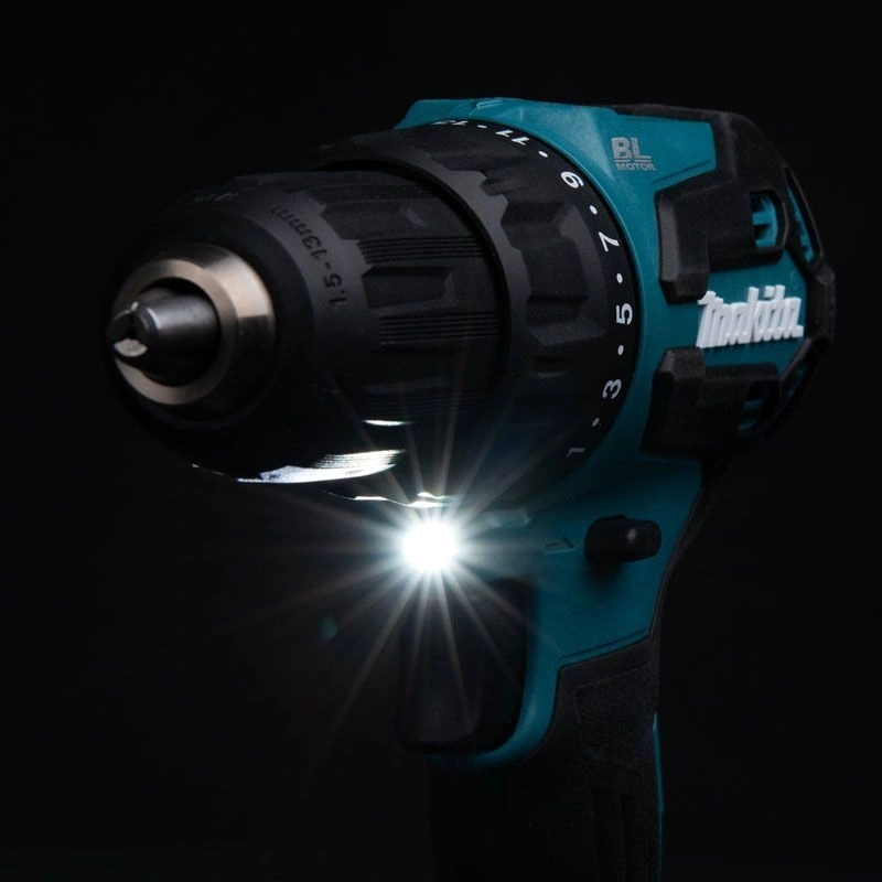 Дрель-шуруповерт Makita DHP490WVE аккум. патрон:быстрозажимной (кейс в комплекте) — миниатюра 8