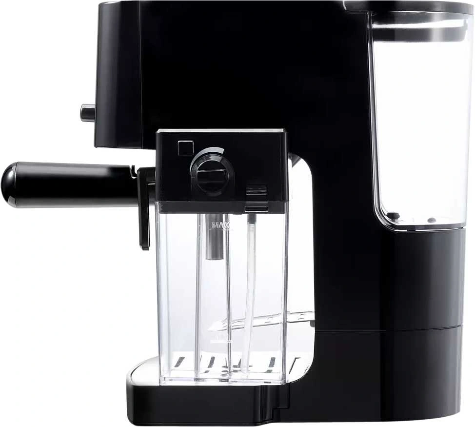 Кофеварка рожковая Polaris PCM 1560 1400Вт черный — миниатюра 2