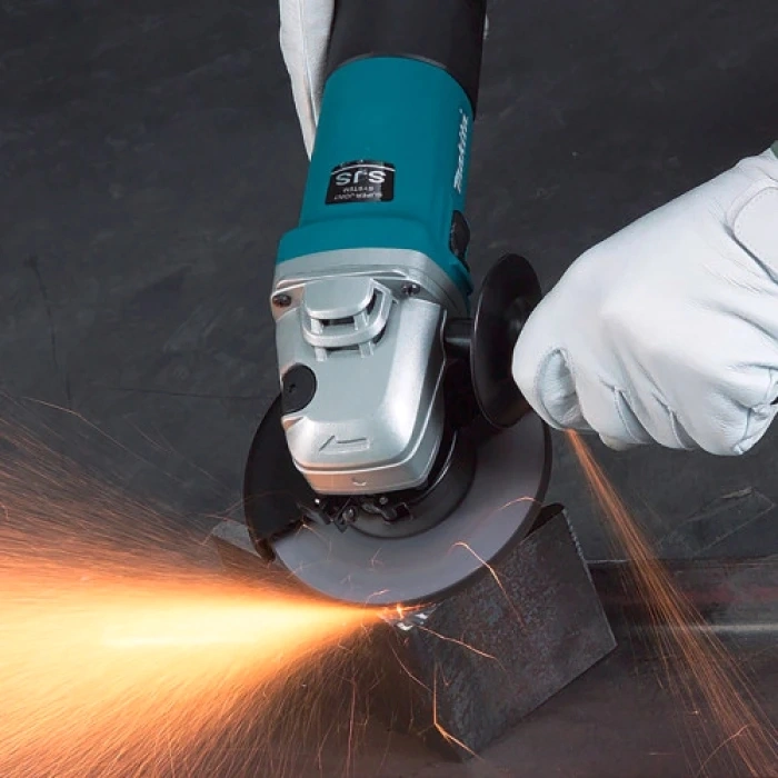 Углошлифовальная машина Makita M9511RB 850Вт 11000об/мин рез.шпин.:M14 d=125мм — миниатюра 3