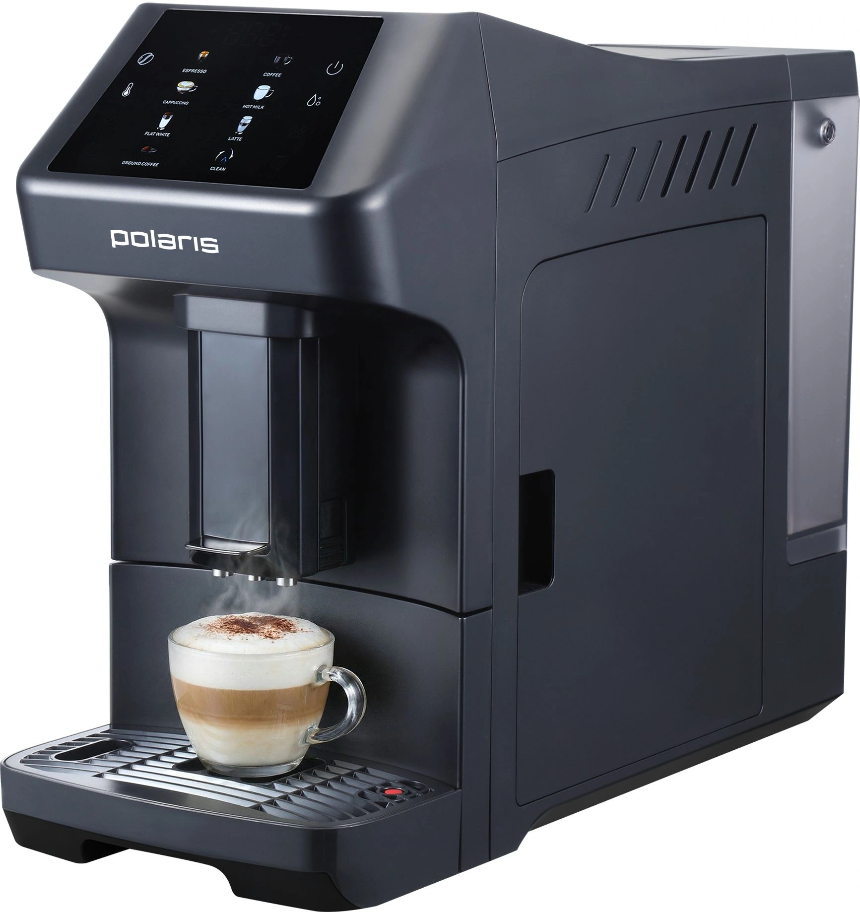 Кофемашина Polaris PACM 2056AC 1450Вт черный — миниатюра 4