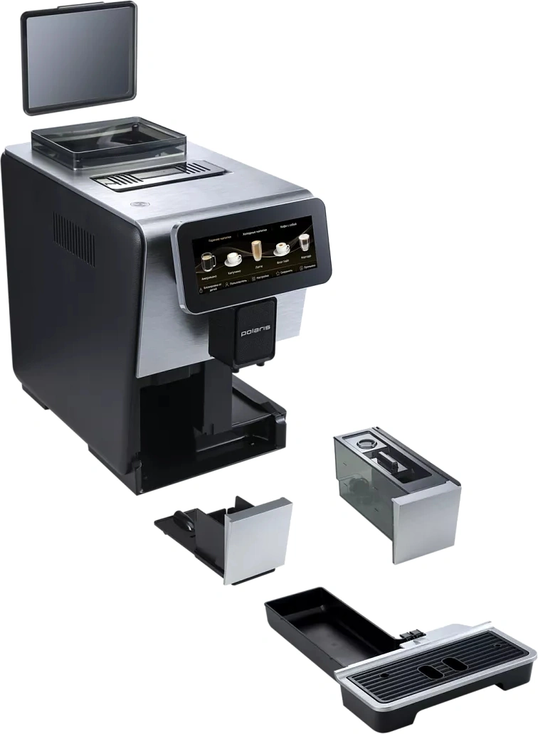Кофемашина Polaris PACM 2067AC 1450Вт черный — миниатюра 6