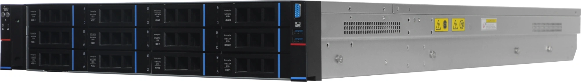 Сервер IRU Rock g2212ig4 2x6538Y+ 4x64Gb 2x480Gb 2.5" SSD SATA 9460-8i AST2600 2x1600W w/o OS (2213682) — миниатюра 7