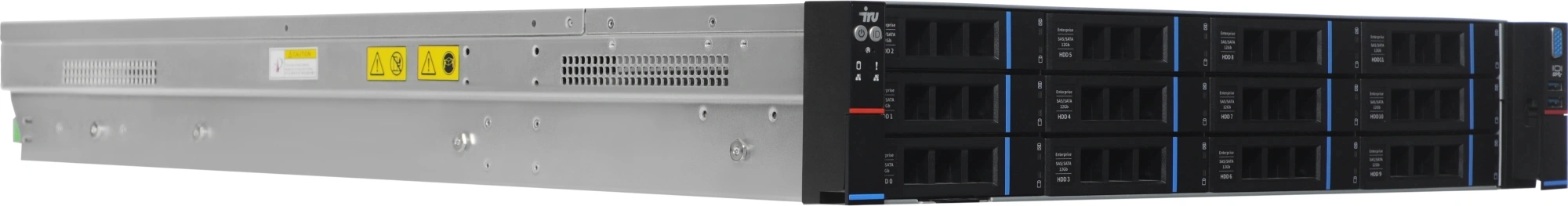 Сервер IRU Rock g2212ig4 2x6538Y+ 4x64Gb 2x480Gb 2.5" SSD SATA 9460-8i AST2600 2x1600W w/o OS (2213682) — миниатюра 8