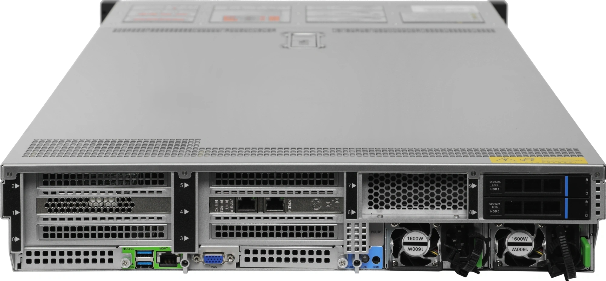Сервер IRU Rock g2212ig4 2x6538Y+ 4x64Gb 2x480Gb 2.5" SSD SATA 9460-8i AST2600 2x1600W w/o OS (2213682) — миниатюра 10