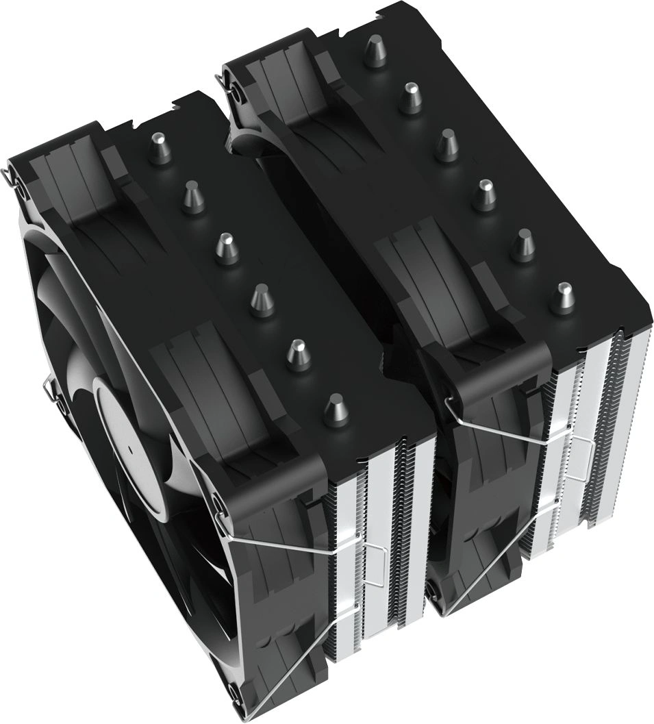 Устройство охлаждения(кулер) Zalman CNPS12X BP нет подсветки Soc-AM5/AM4/1200/1700/1851 черный 4-pin 32.2dB Al+Cu 260W 750gr Ret — миниатюра 4