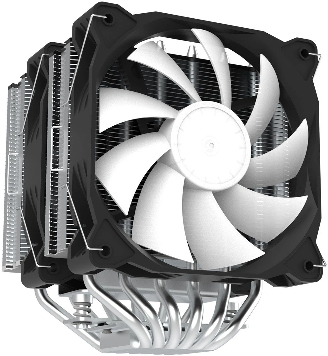 Устройство охлаждения(кулер) Zalman CNPS12X BP ARGB Soc-AM5/AM4/1200/1700/1851 черный 4-pin 32.2dB Al+Cu 260W 750gr Ret (CNPS12X BP ARGB) — миниатюра 5