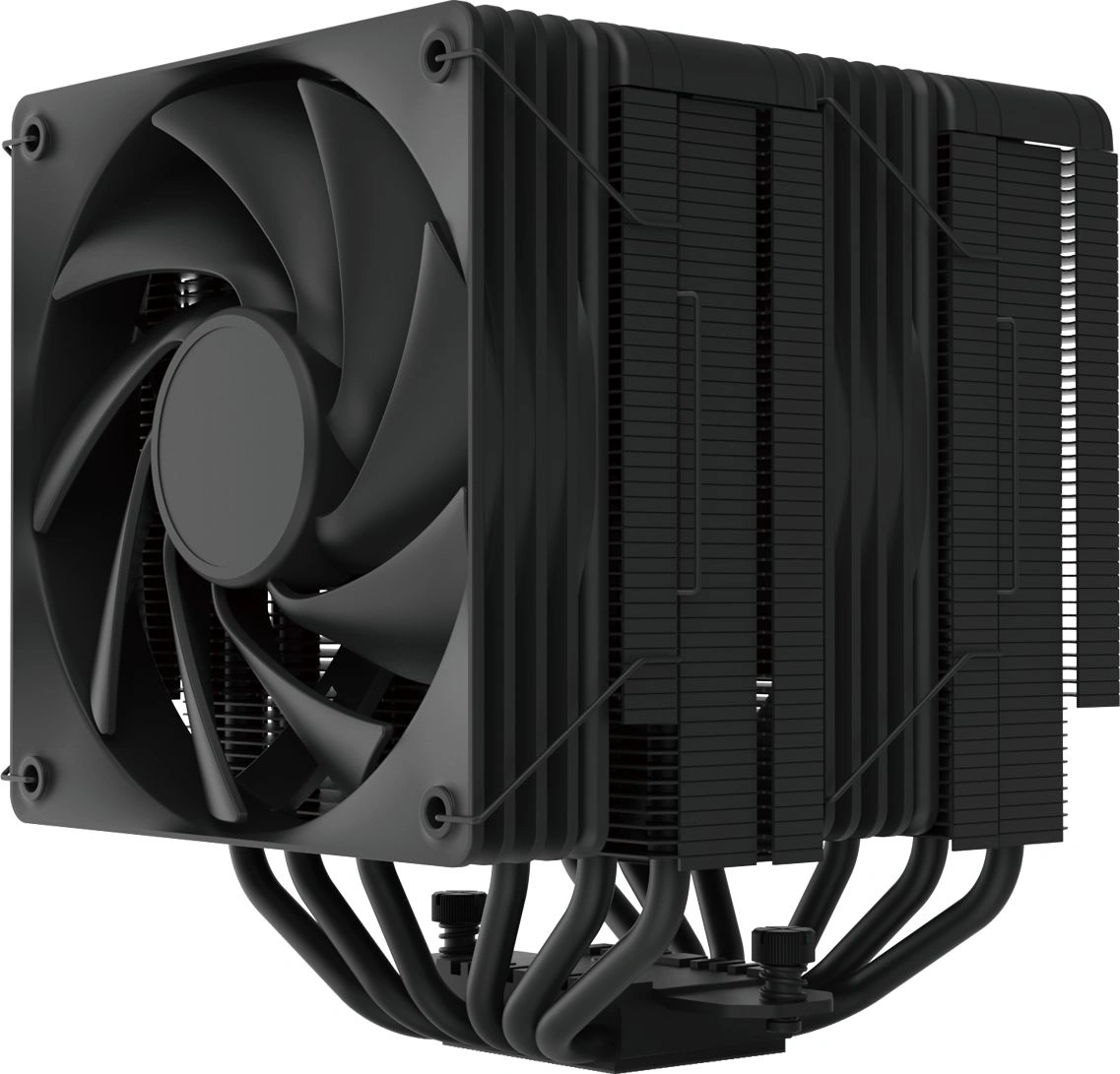 Устройство охлаждения(кулер) Zalman CNPS15X BP нет подсветки Soc-AM5/AM4/1200/1700/1851 черный 4-pin 32.2dB Al+Cu 285W 1170gr Ret (CNPS15X BP BLACK) — фото 1
