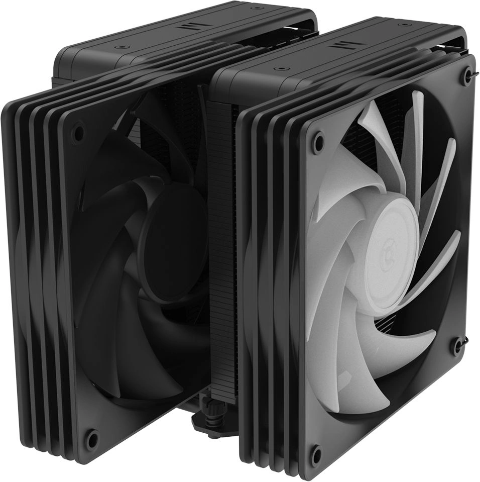 Устройство охлаждения(кулер) Zalman CNPS15X BP ARGB Soc-AM5/AM4/1200/1700/1851 черный 4-pin 32.2dB Al+Cu 285W 1170gr Ret (CNPS15X BP ARGB BLACK) — миниатюра 3