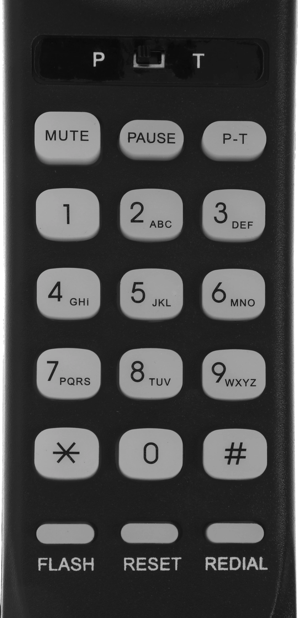 Телефон проводной Ritmix RT-002 черный — миниатюра 8