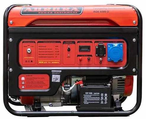 Генератор Aurora AGE 6500 D 5.5кВт — миниатюра 3