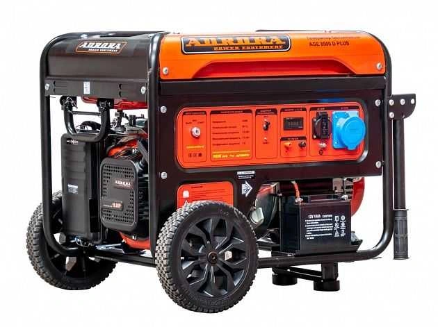 Генератор Aurora AGE 7500 D 6.5кВт — миниатюра 5