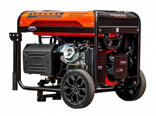 Генератор Aurora AGE 7500 D 6.5кВт — миниатюра 4