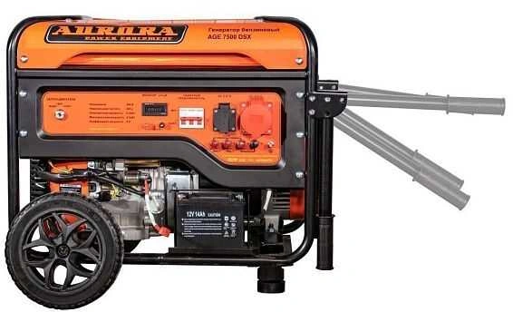 Генератор Aurora AGE 7500 DSX 6.5кВт — миниатюра 6