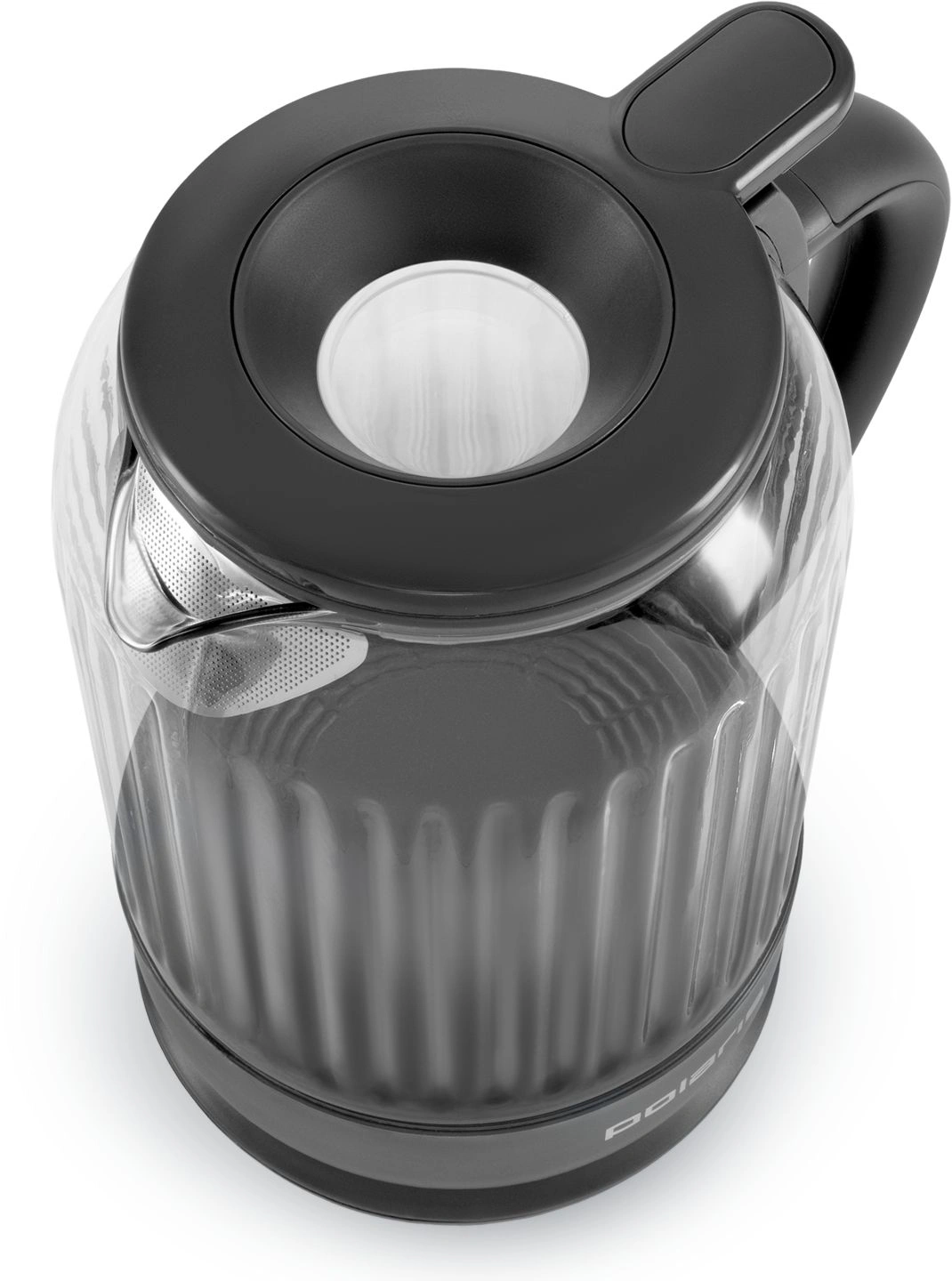 Чайник электрический Polaris PWK 0701CGL 1.5л. 2200Вт графит корпус: стекло/пластик — миниатюра 9