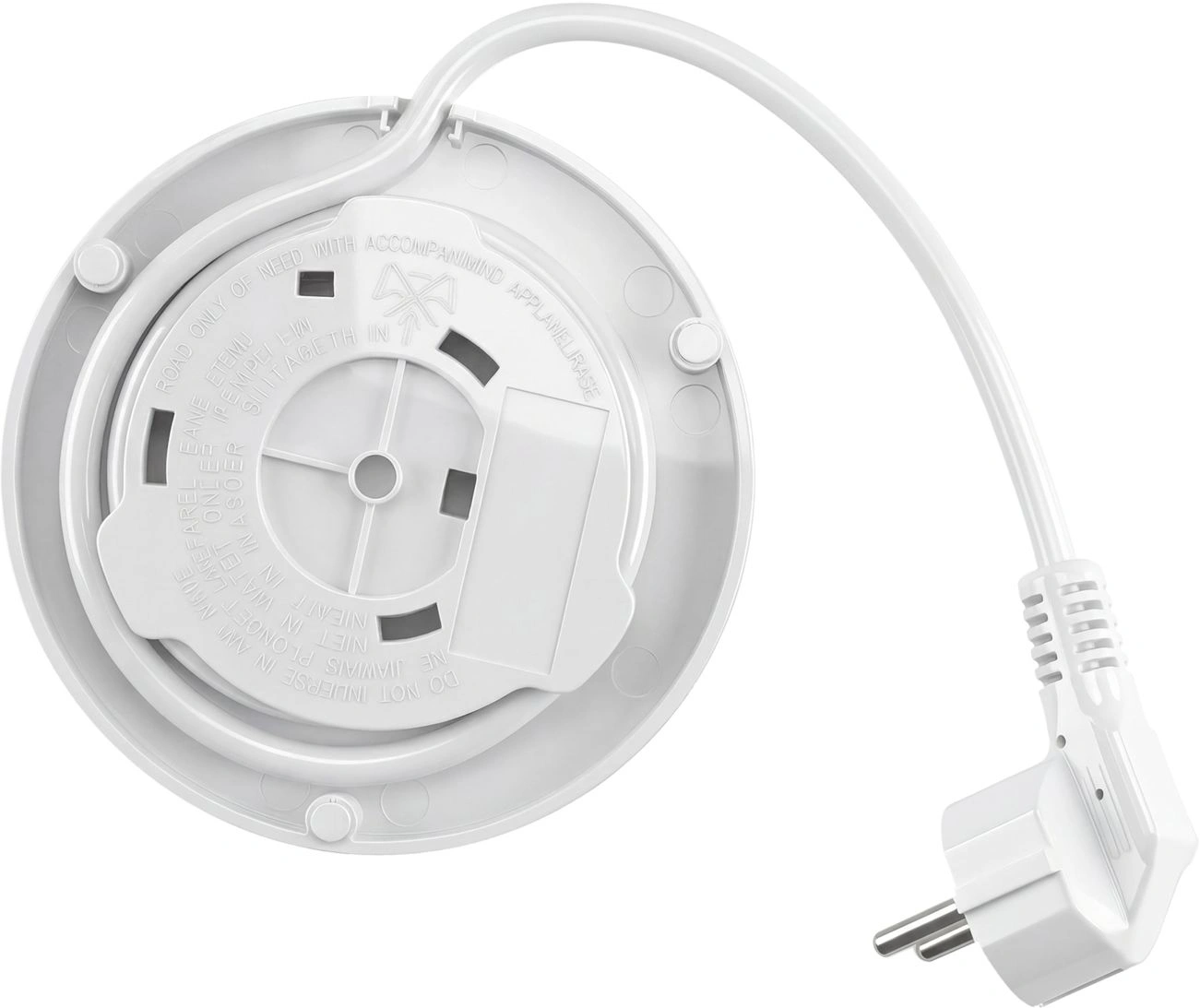 Чайник электрический Polaris PWK 0723DDW 1.7л. 2400Вт белый корпус: пластик — миниатюра 11