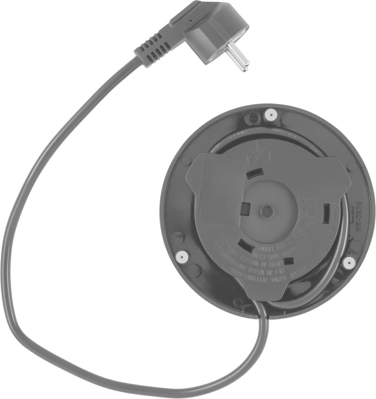 Чайник электрический Polaris PWK 1809CGL 1.8л. 2200Вт графит корпус: стекло/пластик (PWK 1809CG) — миниатюра 3