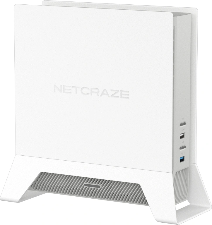 Роутер беспроводной Keenetic Netcraze Titan SE NC (NC-4210) BE7200 10/100/1000/2500BASE-TX/4G ready белый — фото 1
