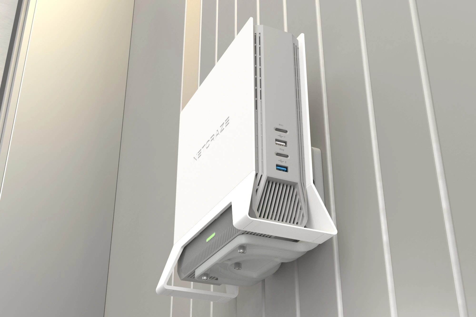 Роутер беспроводной Keenetic Netcraze Titan SE NC (NC-4210) BE7200 10/100/1000/2500BASE-TX/4G ready белый — миниатюра 11