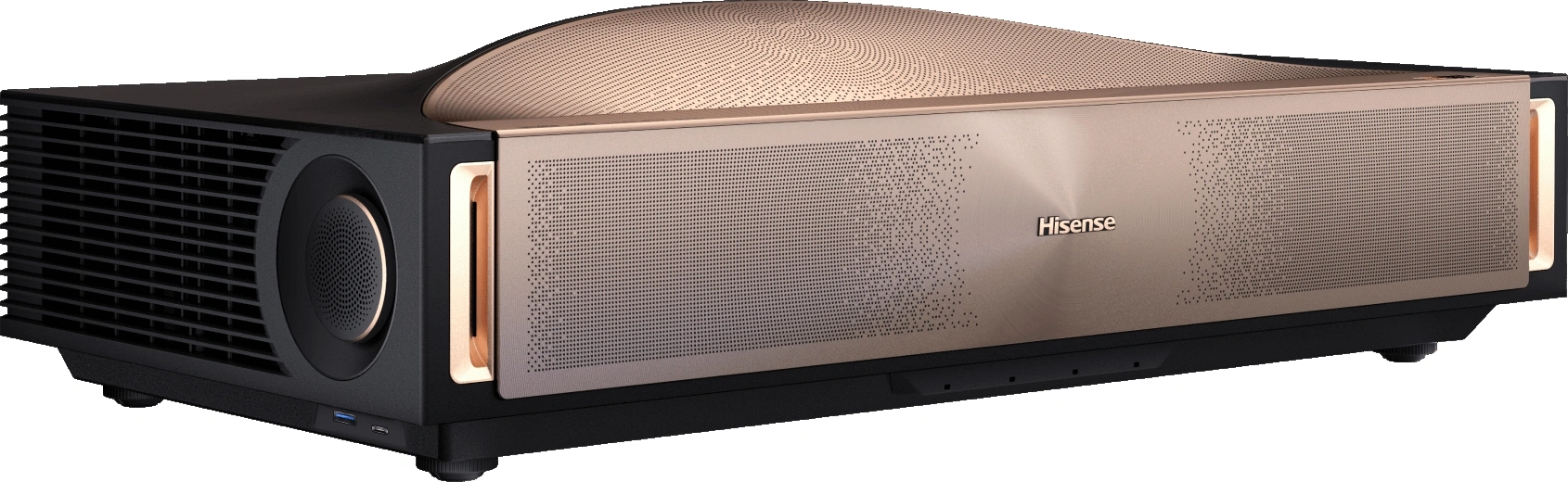Телевизор Laser Hisense 100" 100L9QD золотистый 4K Ultra HD 240Hz DVB-T DVB-T2 DVB-C DVB-S DVB-S2 3D USB WiFi Smart TV — миниатюра 5