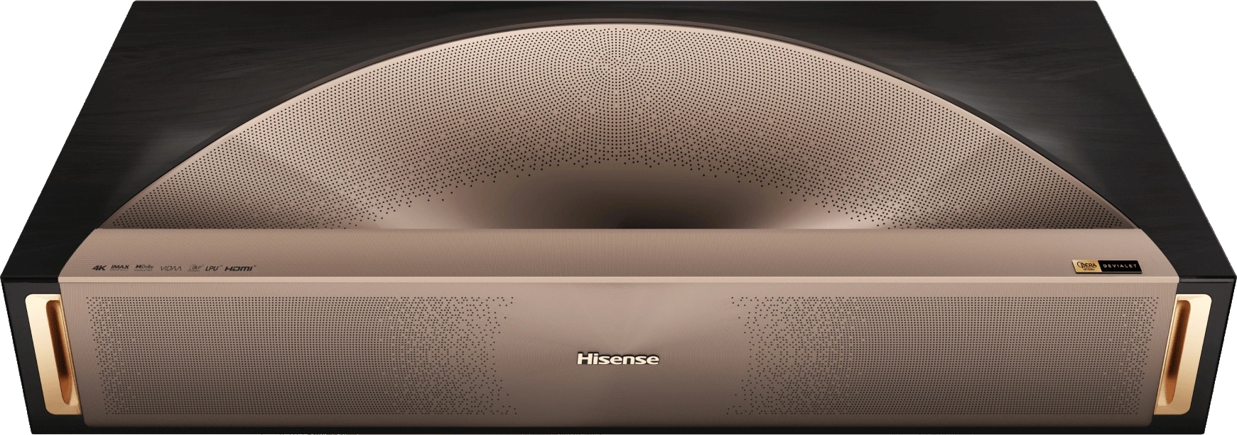 Телевизор Laser Hisense 100" 100L9QD золотистый 4K Ultra HD 240Hz DVB-T DVB-T2 DVB-C DVB-S DVB-S2 3D USB WiFi Smart TV — миниатюра 9