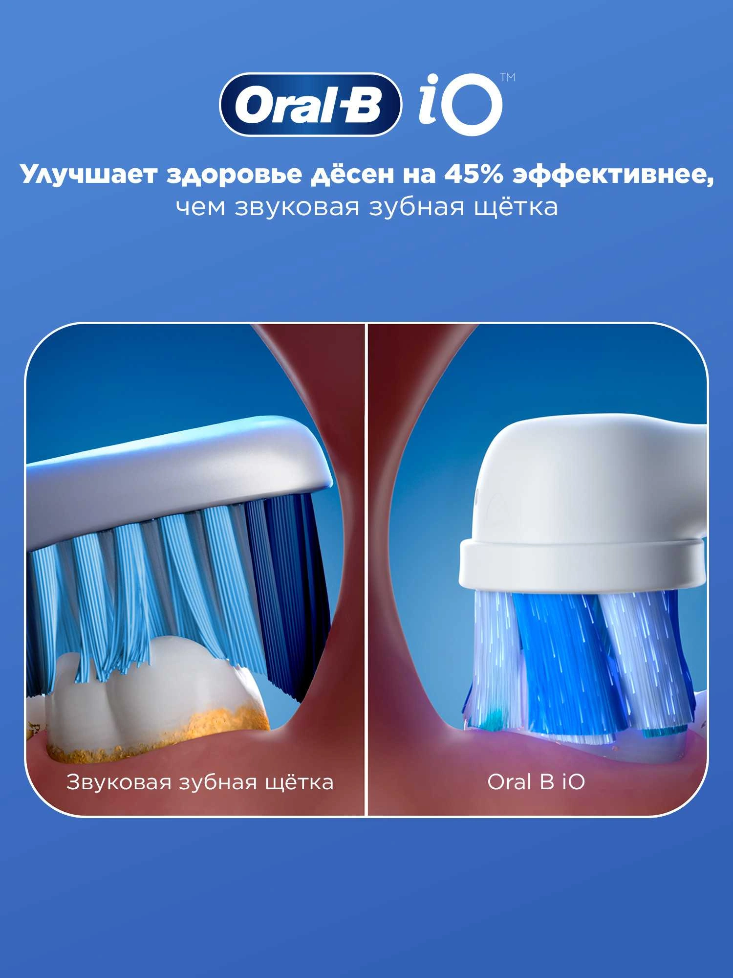 Зубная щетка электрическая Oral-B iO Series iO 2 розовый — миниатюра 7