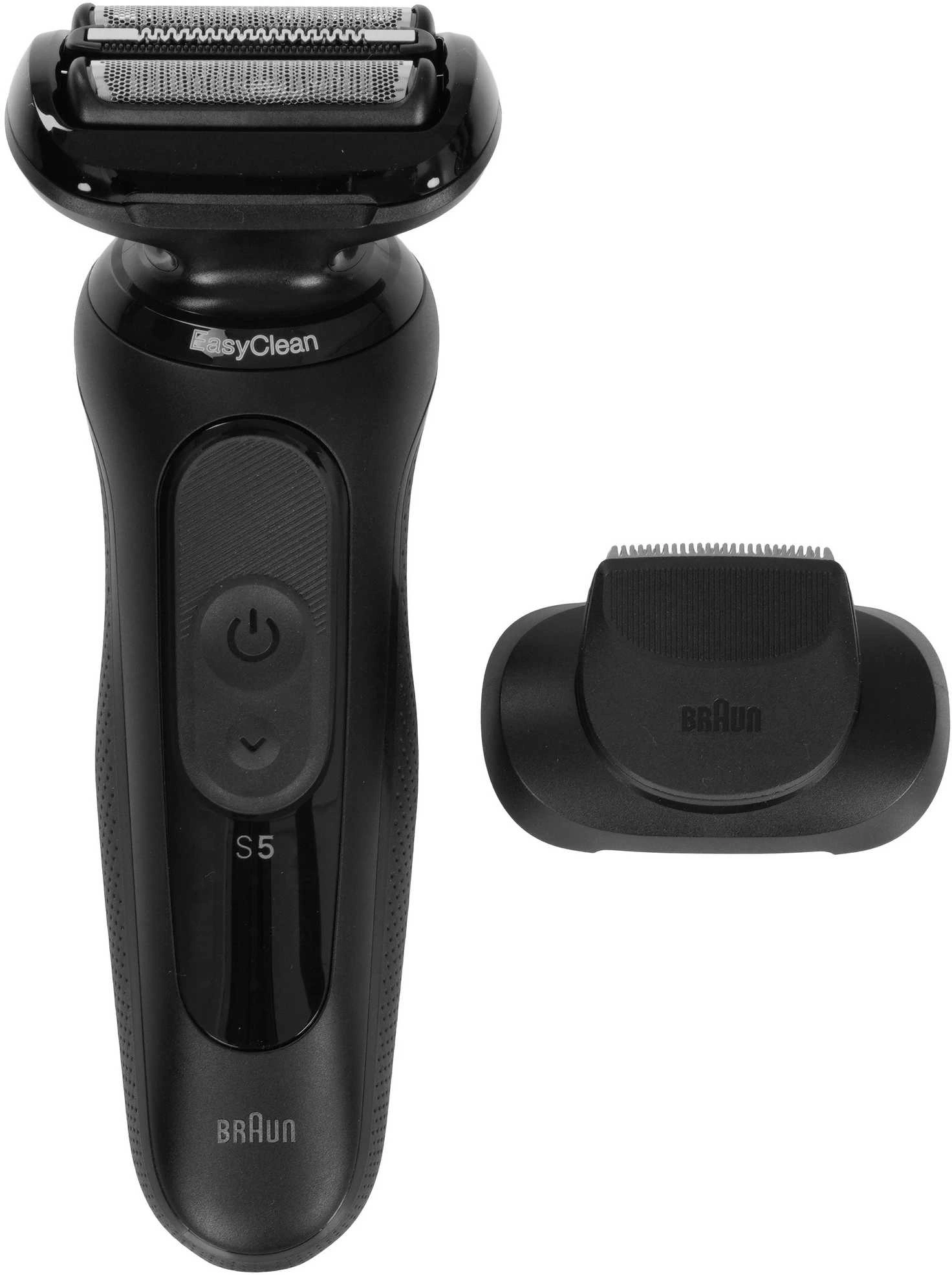 Бритва сетчатая Braun 52-N1200s реж.эл.:3 питан.:аккум. черный — миниатюра 9