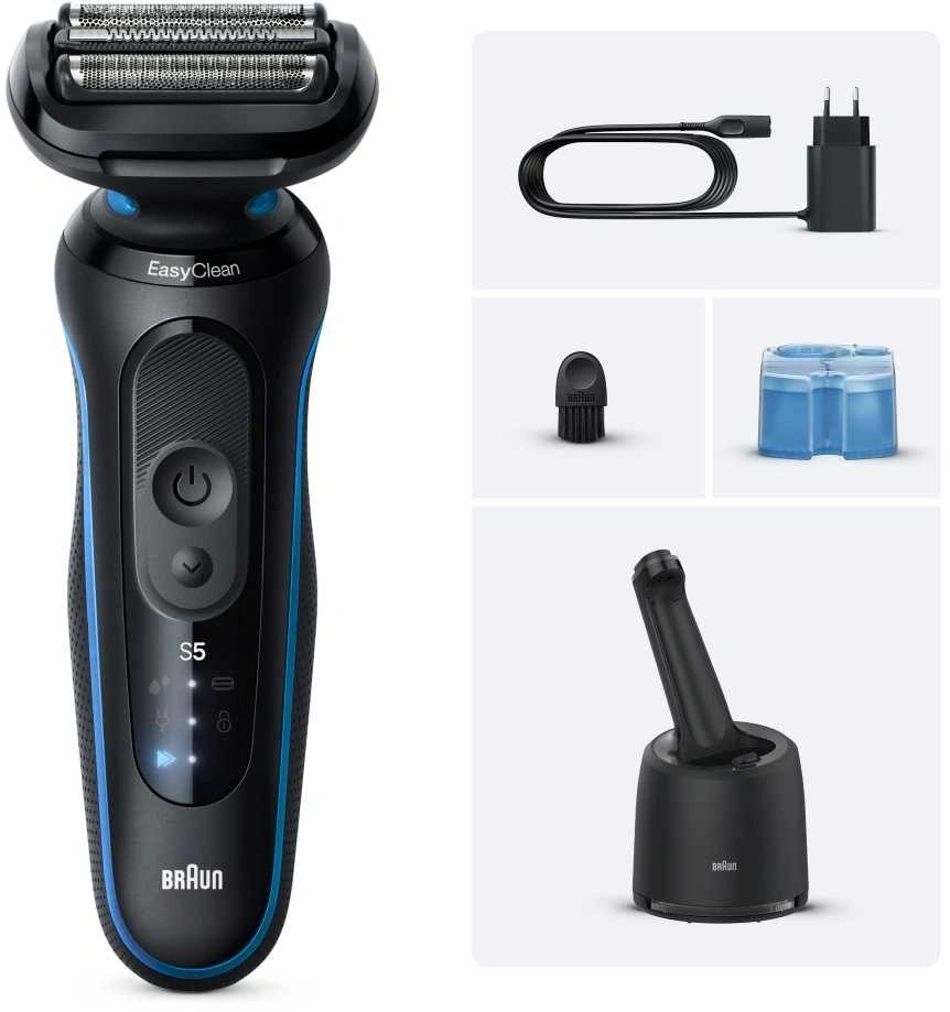 Бритва сетчатая Braun 52-B7000cc реж.эл.:3 питан.:аккум. черный — миниатюра 13