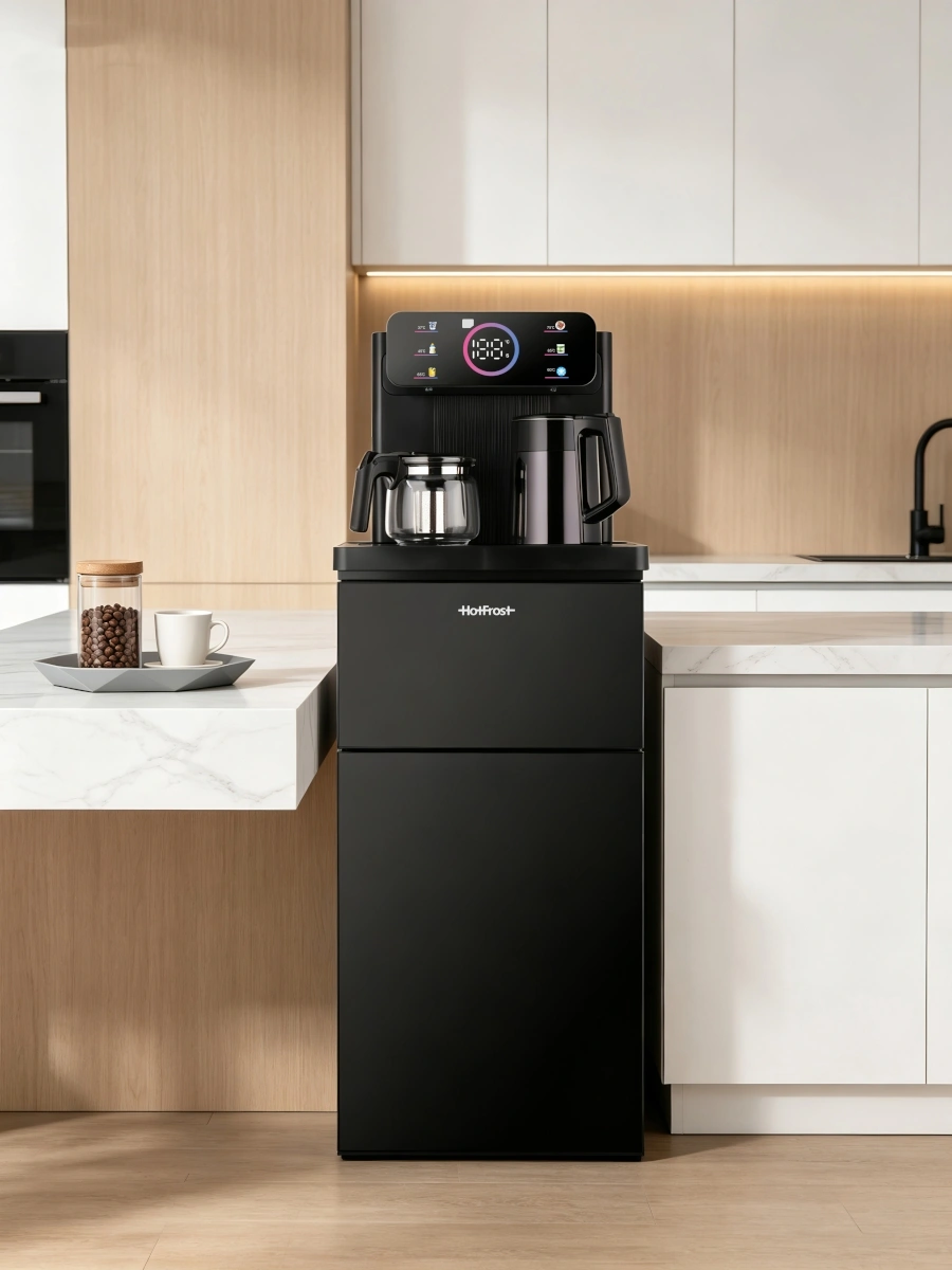 Кулер Hotfrost V1275TEA напольный электронный черный — миниатюра 8