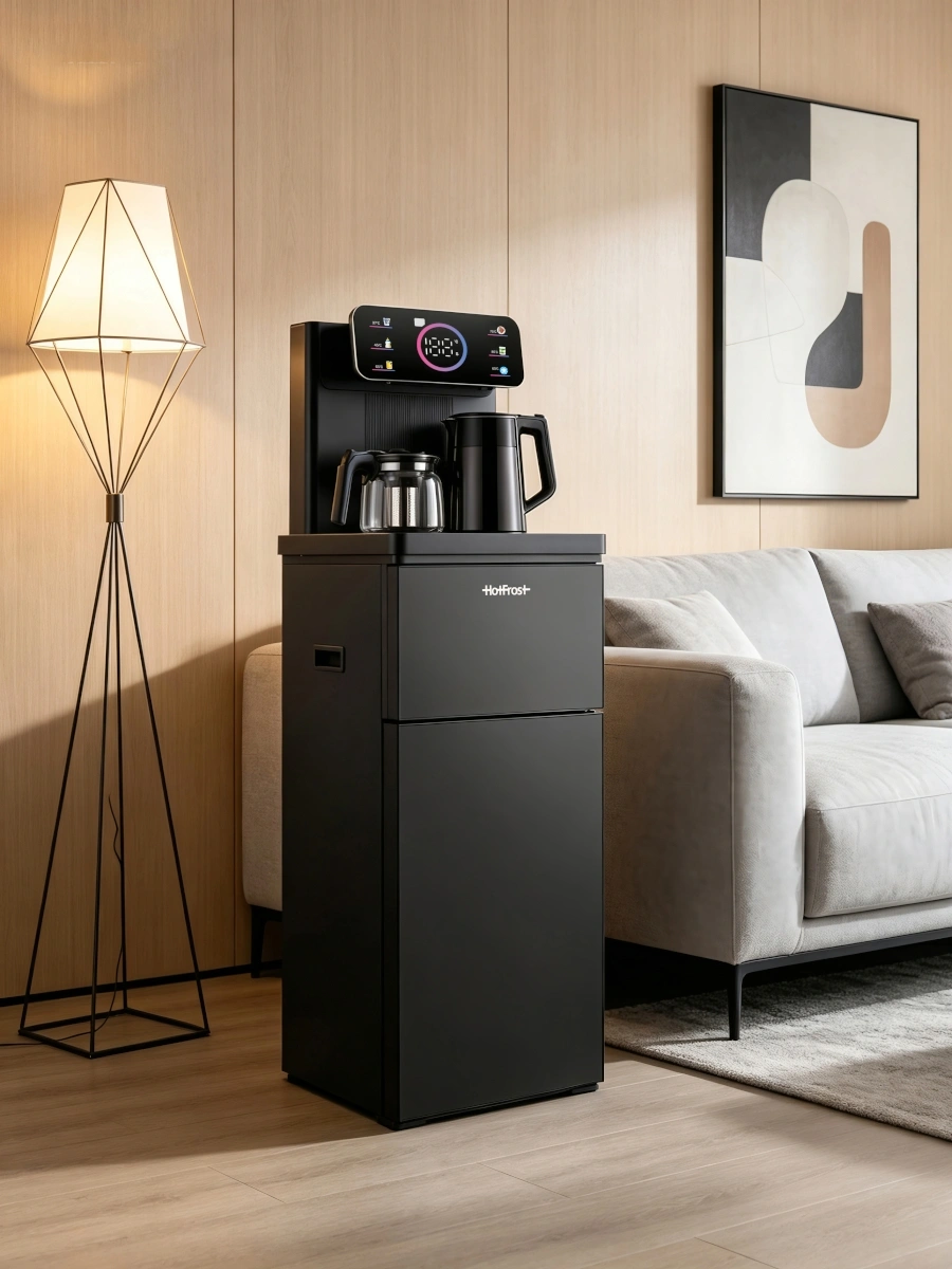 Кулер Hotfrost V1275TEA напольный электронный черный — миниатюра 9