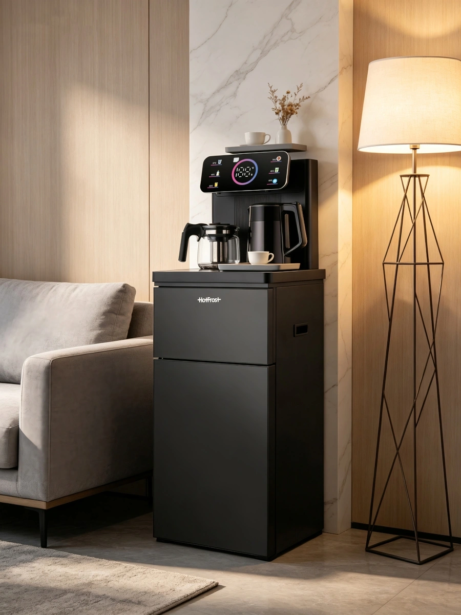 Кулер Hotfrost V1275TEA напольный электронный черный — миниатюра 14