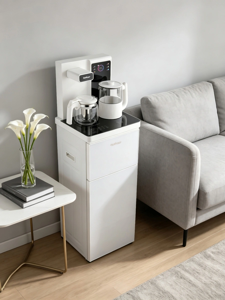 Кулер Hotfrost V1270TEA напольный электронный белый — миниатюра 9