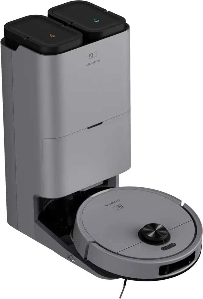 Пылесос-робот Polaris IQ Home PVCRAC 7790 Pro 90Вт графит/серый (в компл.:2мешка) — миниатюра 6