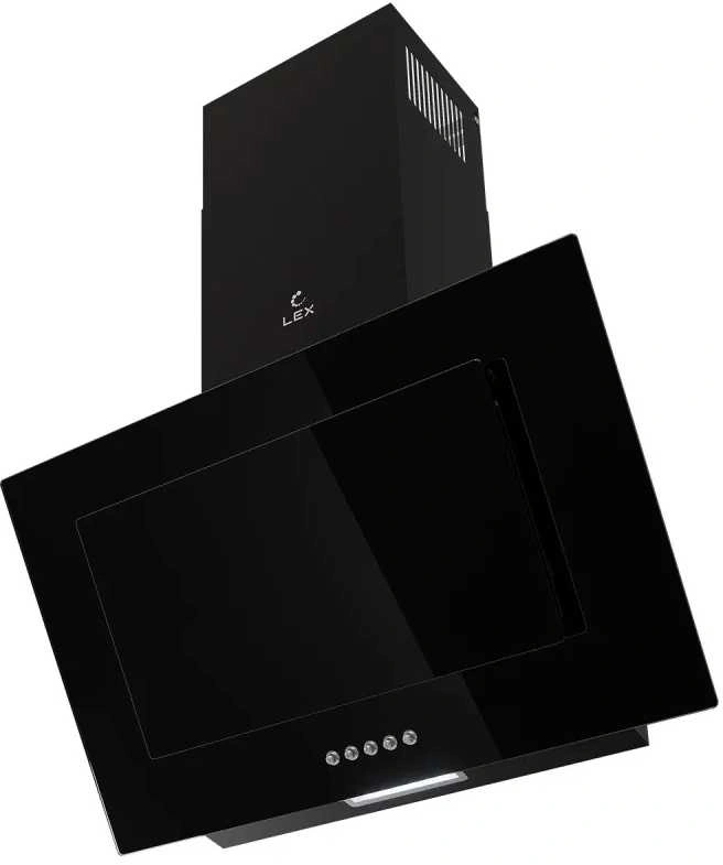 Вытяжка каминная Lex MIO G 600 Inverter черный управление: кнопочное (1 мотор)