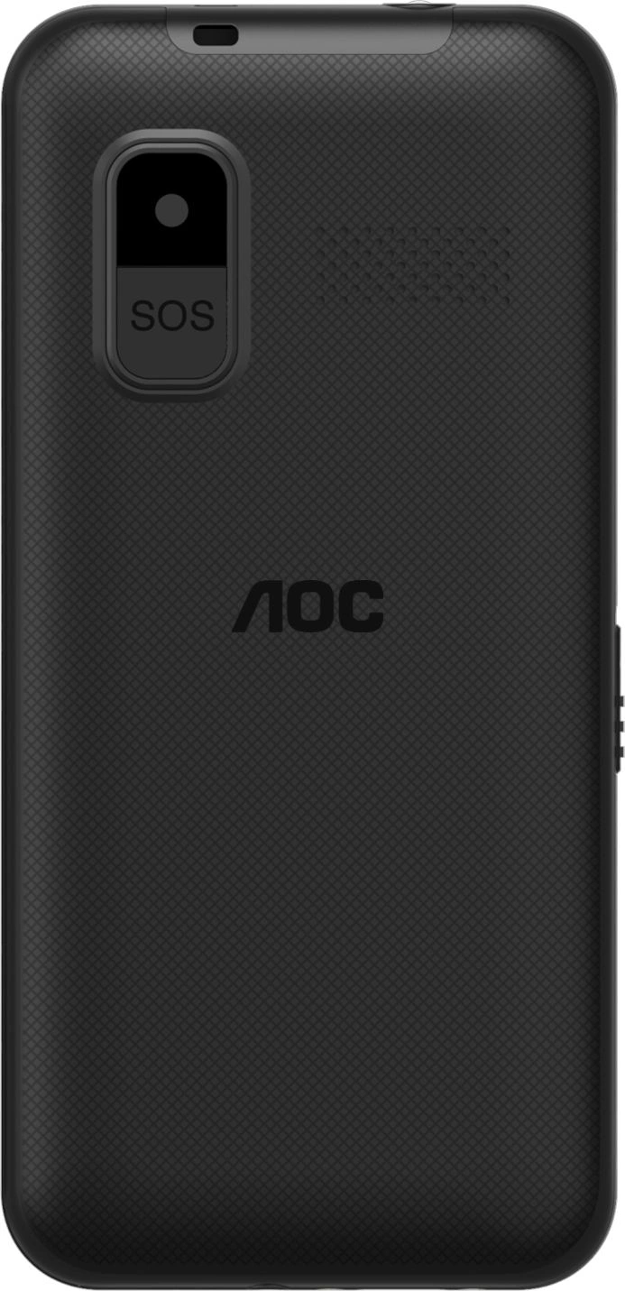 Мобильный телефон AOC 205 A черный моноблок 2Sim 2" 128x160 RTOS 0.08Mpix GSM900/1800 FM microSD max32Gb — миниатюра 6