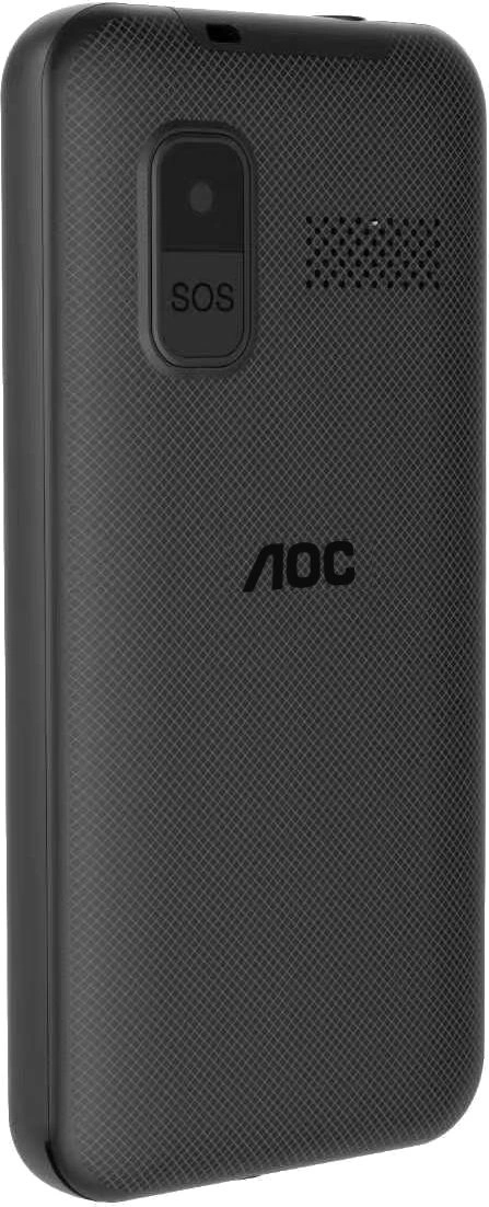 Мобильный телефон AOC 205 A черный моноблок 2Sim 2" 128x160 RTOS 0.08Mpix GSM900/1800 FM microSD max32Gb — миниатюра 5