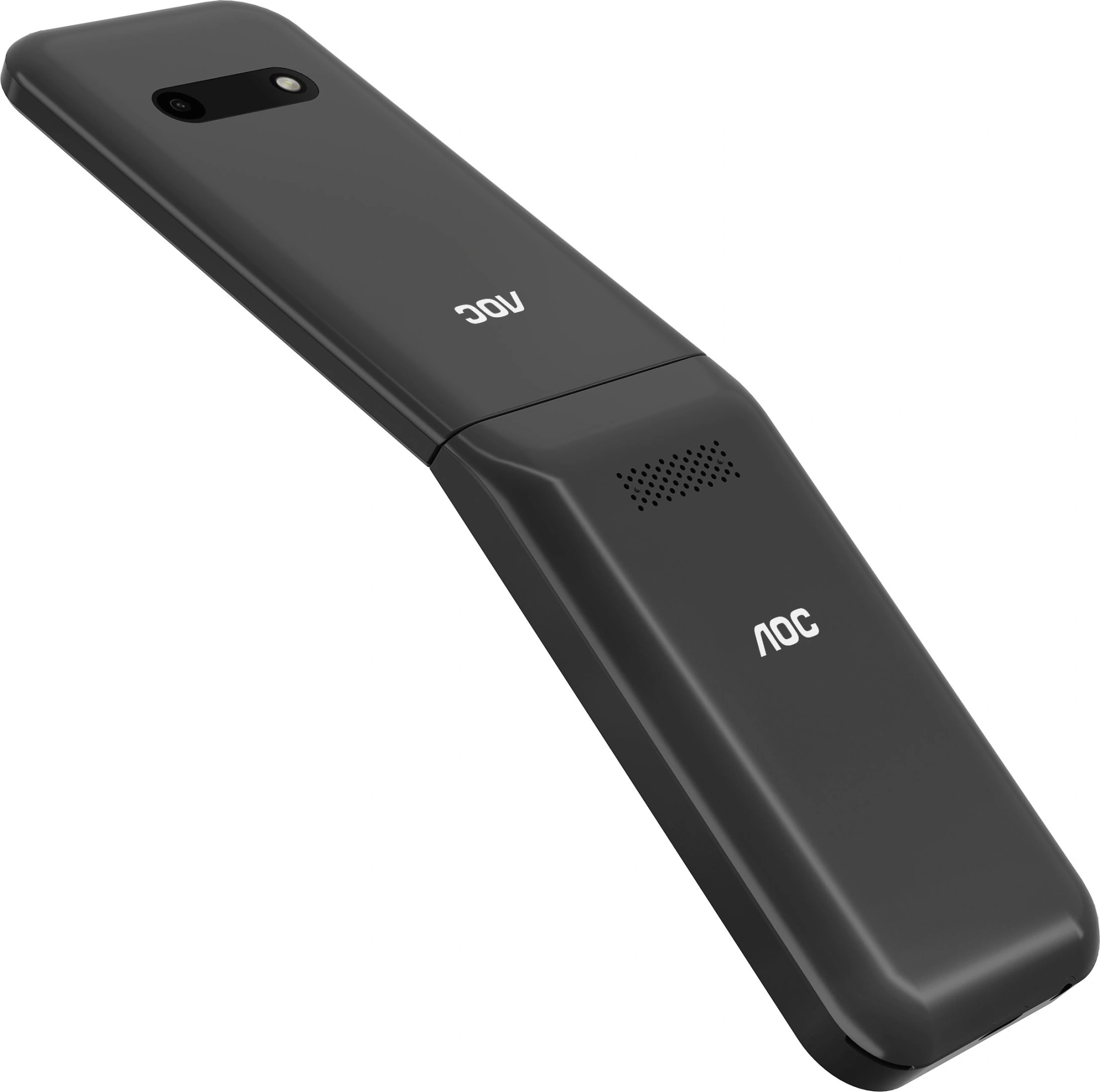 Мобильный телефон AOC 285 A черный раскладной 2Sim 2.8" 240x320 RTOS 0.3Mpix GSM900/1800 FM microSD max32Gb — миниатюра 5