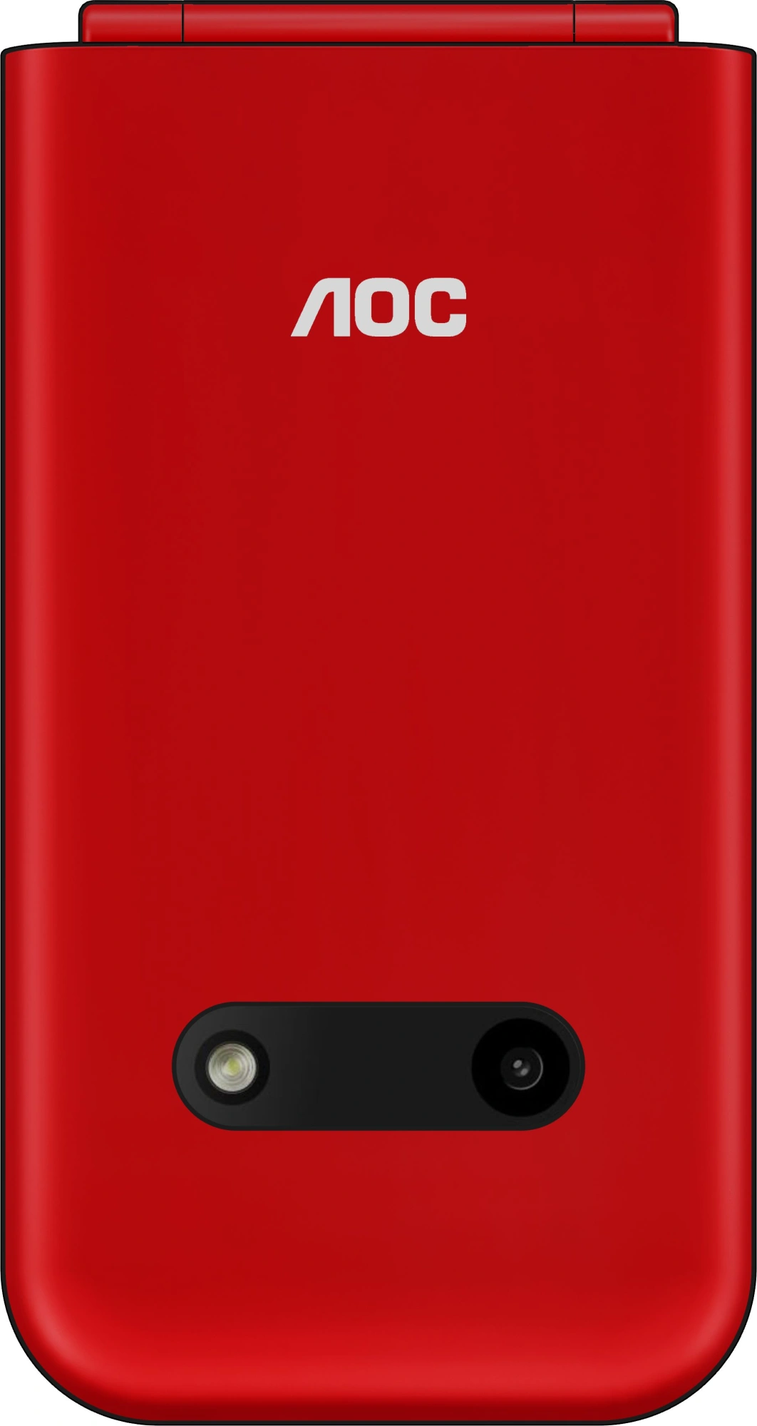 Мобильный телефон AOC 285 A красный раскладной 2Sim 2.8" 240x320 RTOS 0.3Mpix GSM900/1800 FM microSD max32Gb — фото 1